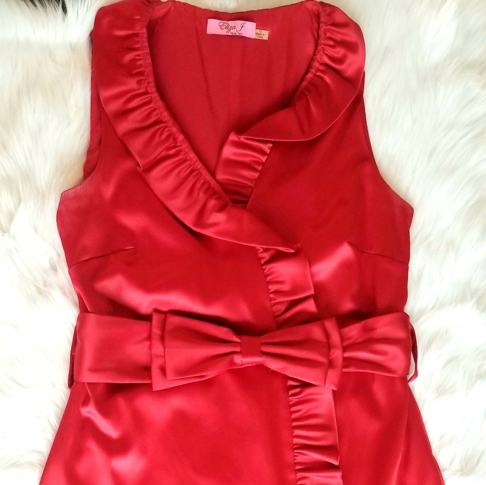 Eliza J Cocktail Flare Midi Dress